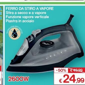 Satur Ferro da stiro a vapore offerta