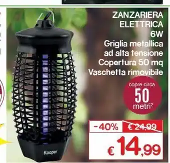Satur Zanzariera elettrica 6 w offerta