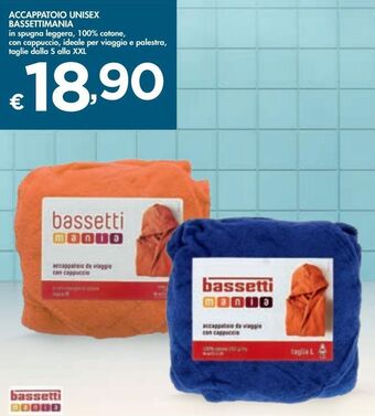 Bennet Accappatoio unisex bassettimania offerta