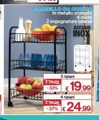 Satur Carrello da cucina offerta