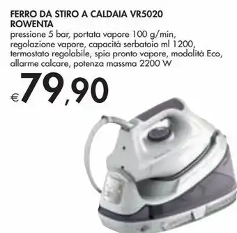 Bennet Ferro da stito a caldaia vr5020 rowenta offerta