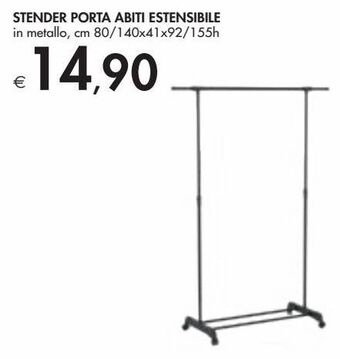 Bennet Stender porta abiti estensibile offerta