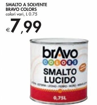 Bennet Smalto a solvente bravo colors offerta