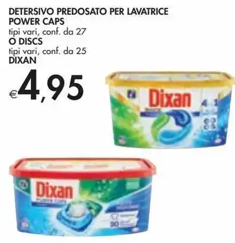 Bennet Detersivo preosdato per lavatrice power caps o discs dixan offerta