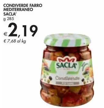 Bennet Condiverde farro mediterraneo sacla offerta