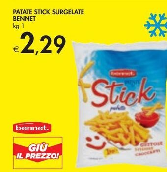 Bennet Patate stick surgelate bennet offerta