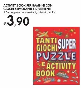 Bennet Activity book per bambini con giocchi stimolanti e divertenti offerta