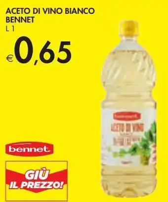 Bennet Aceto di vino bianco bennet offerta