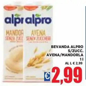 Vivo Supermercati alpro Bevanda S/Zucc.Avena/Mandorla 1 l offerta