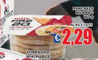 Vivo Supermercati Milk Pro Pancakes 160 g offerta