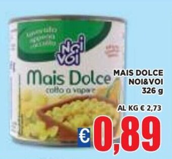 Vivo Supermercati Noi&Voi Mais Dolce 326 g offerta