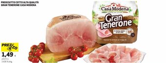 Coop Prosciutto Cotto Alta Qualità Gran Tenerone Casa Modena offerta