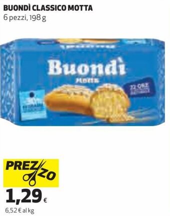 Coop Buondi Classico Motta 6 Pezzi, 198 g offerta
