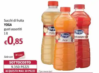 Futura Supermercati Yoga Succhi di frutta 1 lt offerta