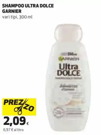 Coop Shampoo Ultra Dolce Garnier Vari Tipi, 300 ml offerta