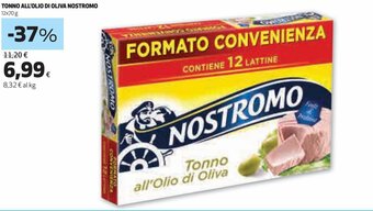 Coop Tonno All'Olio Di Oliva Nostromo 12 x 70 g offerta