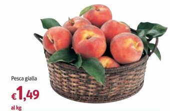 Futura Supermercati Pesca gialla offerta