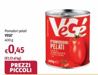 Vege' Pomodori pelati 400 g