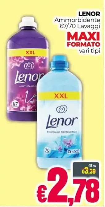 Lenor Ammorbidente 67/70 Lavaggi