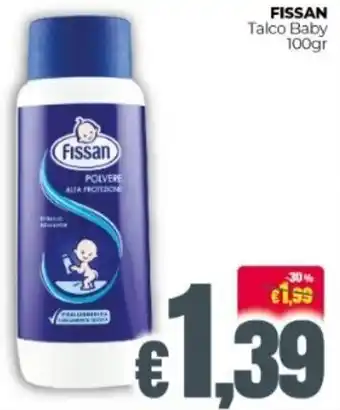 Franzy's Fissan Talco Baby 100gr offerta