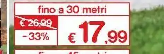 Satur Tubo da giardino in latex 30 mt offerta