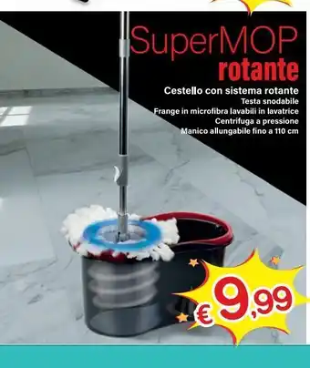 Satur Super mop rotante offerta