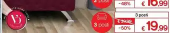 Satur Copridivano multiuso 3 posti 279x179 cm offerta