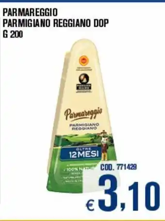 Adhoc Parmigiano reggiano dop parmareggio offerta