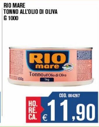 Tonno all'olio di oliva rio mare