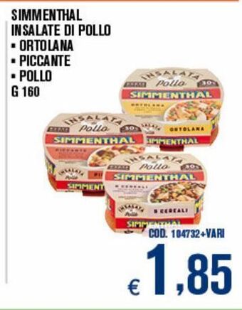 Insalata di pollo simmenthal