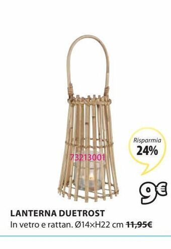 JYSK Lanterna offerta