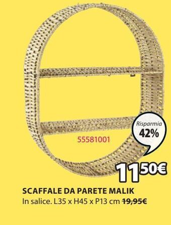 JYSK Scaffale da parete offerta