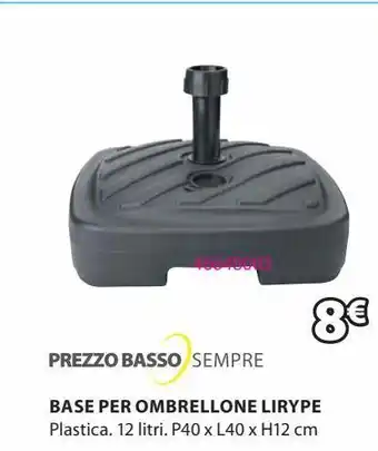 Base ombrellone