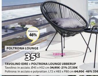 JYSK Poltrona lounge offerta