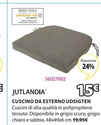 JYSK Cuscino da esterno offerta