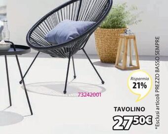 JYSK Tavolino offerta