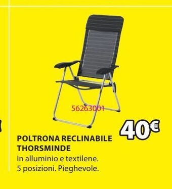 JYSK Poltrona reclinabile offerta