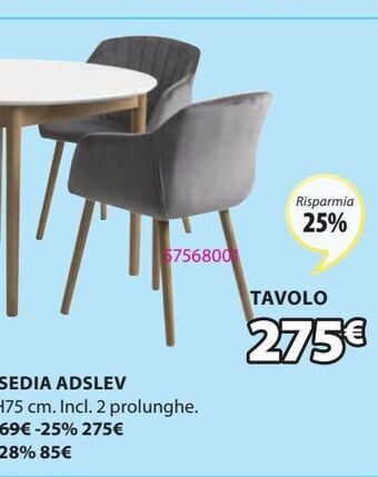 JYSK Tavolo da pranzo marstrand offerta