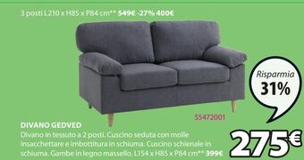 JYSK Divano gedved offerta