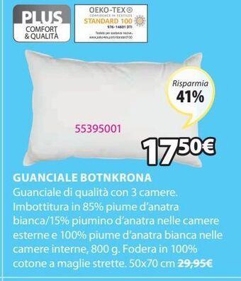 JYSK Guanciale botnkrona offerta