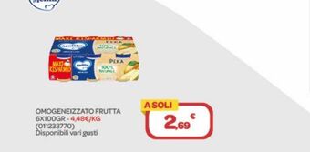 Bimbo Store Omogeneizzato frutta offerta