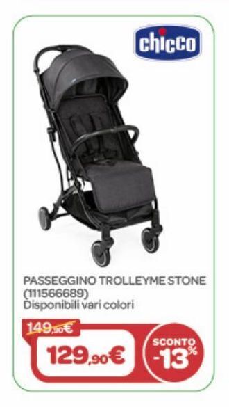 Bimbo Store Passeggino trolleyme stone offerta