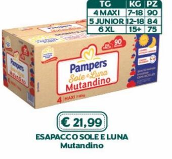 Bimbo Store Esapacco sole e luna offerta