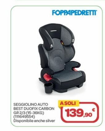 Bimbo Store Seggiolino auto best duofix carbon offerta