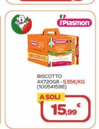 Bimbo Store Biscotto 4x720gr offerta