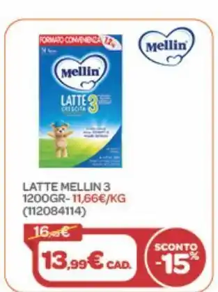 Latte mellin 3 1200 gr