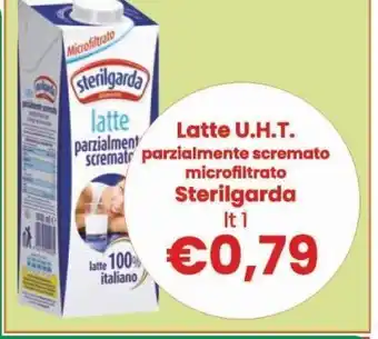 Despar Latte parzialmente scremato sterilgarda uht 1 lt offerta