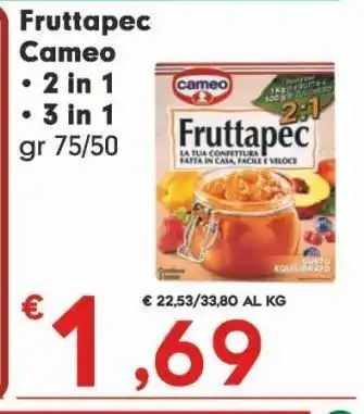 Despar Fruttapec cameo 2in1, 3in1 gr 75/50 offerta