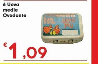 Eurospar 6 uova medie ovodante offerta