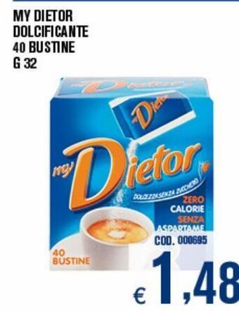 Dolcificante my dietor